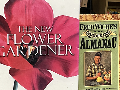 vintage gardening books